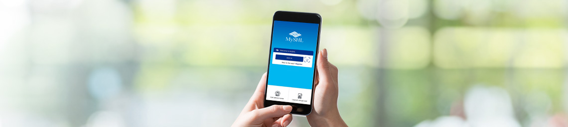 MySHL App Page banner